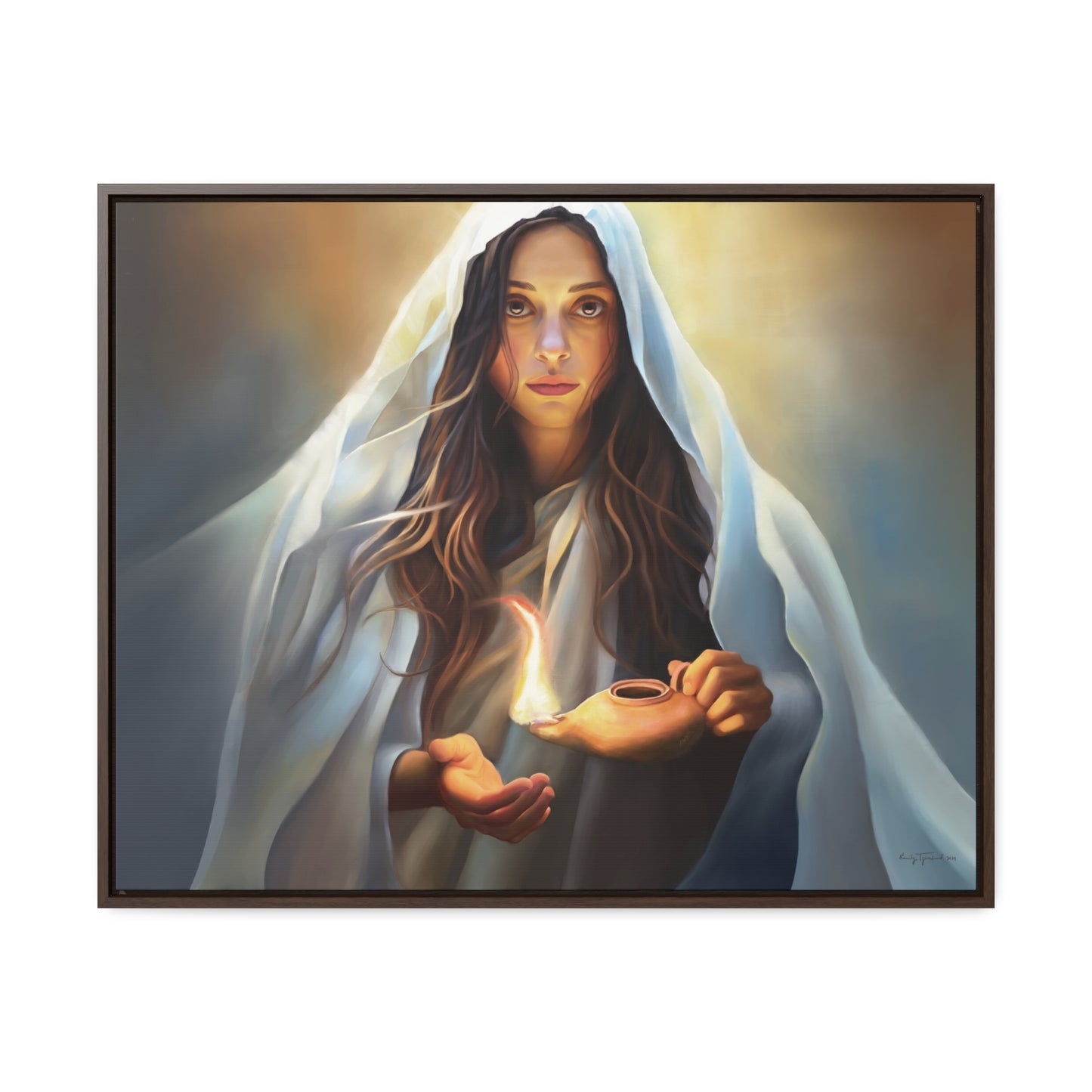 Mary Magdalene, Female Discipleship, Fine Art Canvas Print, Framed, Beautiful Christian Artwork, Disciples of Jesus Christ Art, Gift Ideas for her