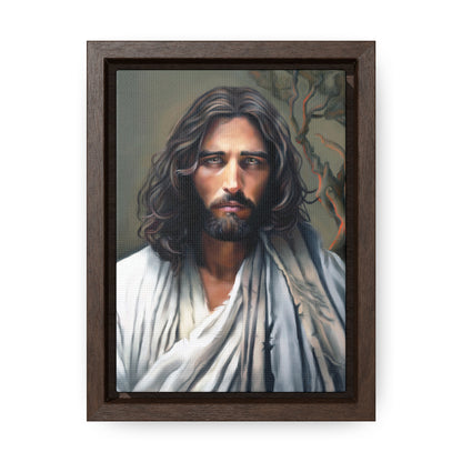 Jesus Christ Portrait, Fine Art Canvas Print, Framed, Jesus Christ Christian Art, Christian Art, Jesus Christ Decor