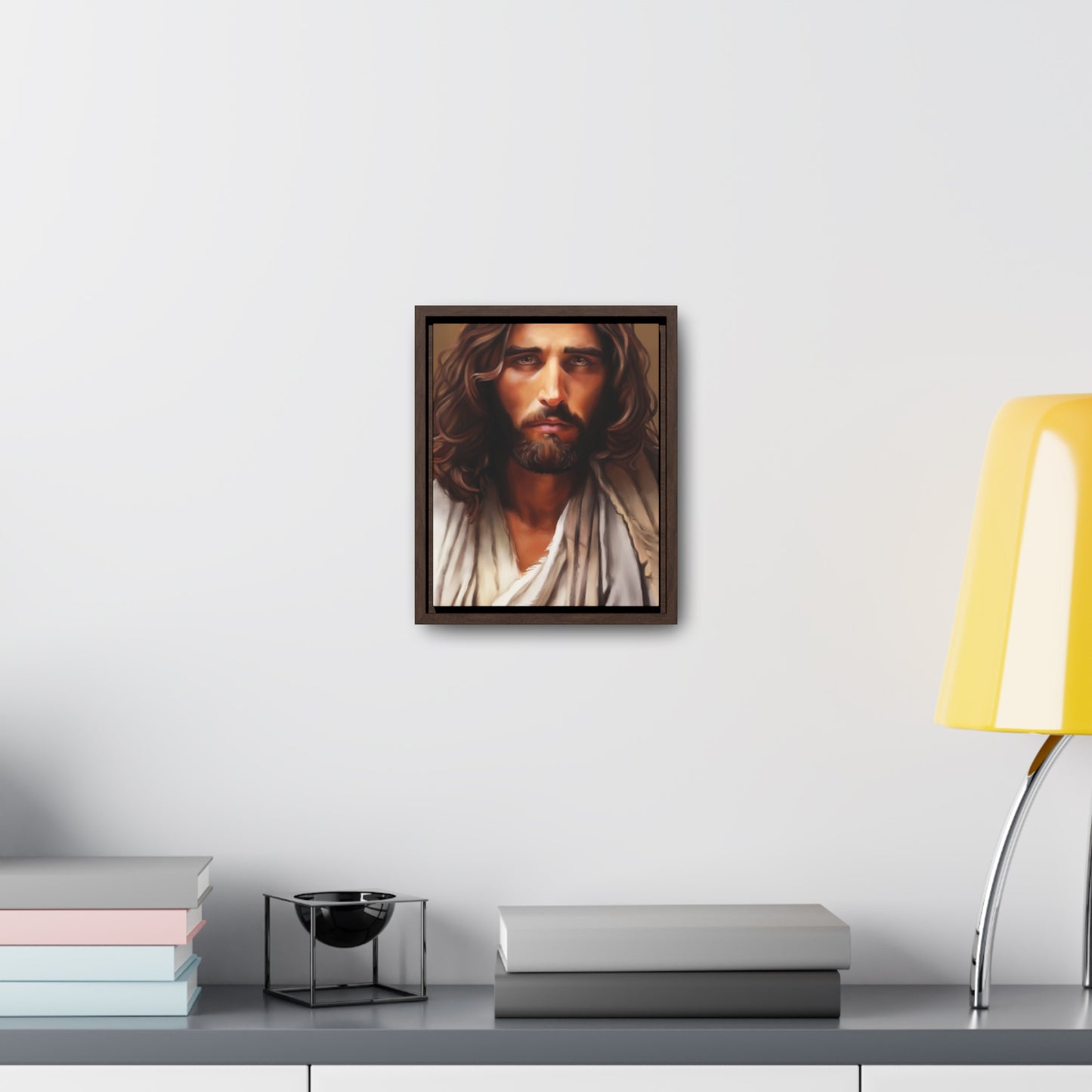 Jesus Christ Portrait, Fine Art Canvas Print, Jesus Christ Christian Art, Christian Art, Jesus Christ Decor