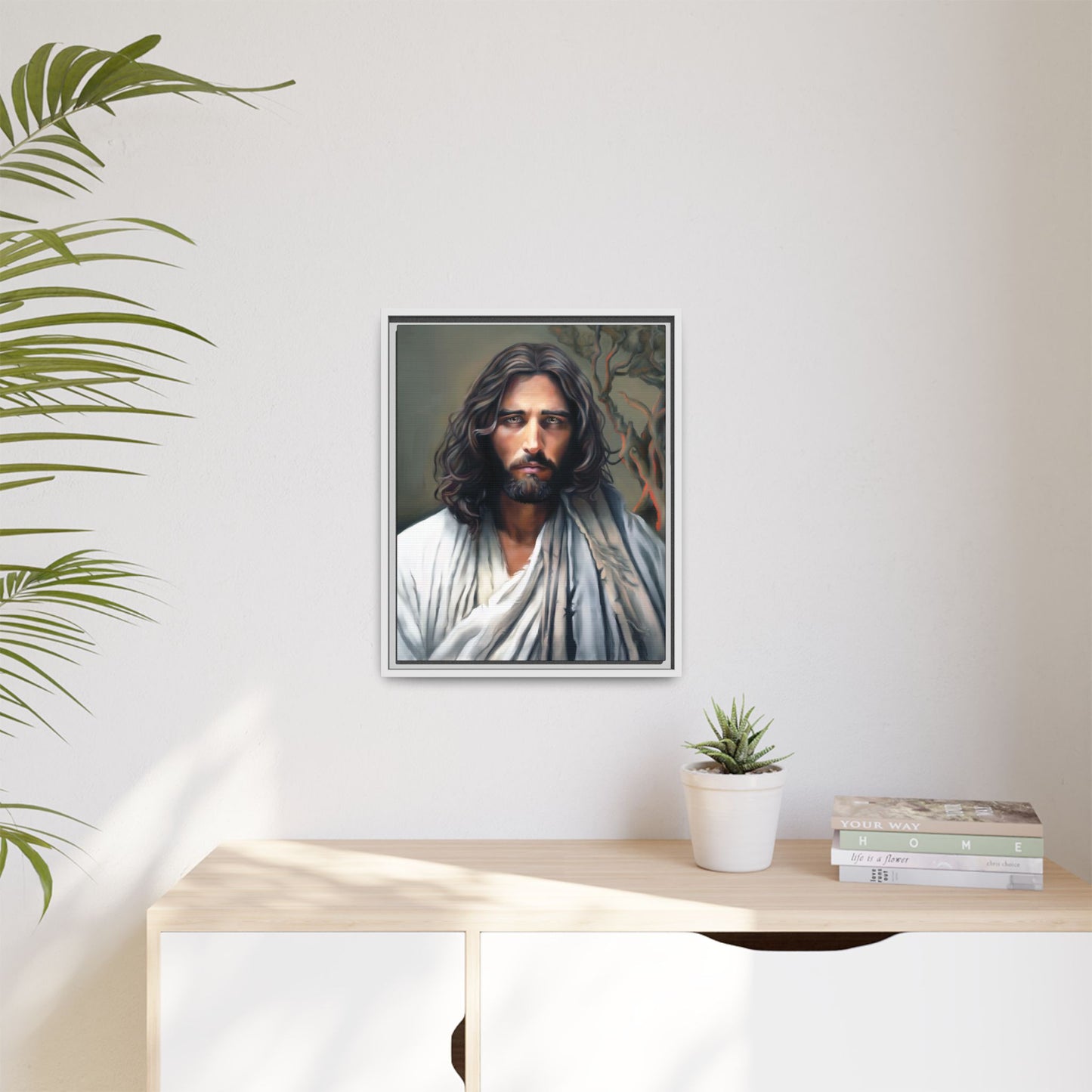 The End of Suffering, Jesus in Gethsemane, Fine Art Canvas Print, Christian Art, Jesus Artwork, Matte Canvas, Stretched, 0.75"