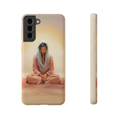 Spiritual Phone Case, Fun and Stylish, meditation, Stillness, Peace, Quiet reminder, mindfulness, Beauty, Unique Gift for her