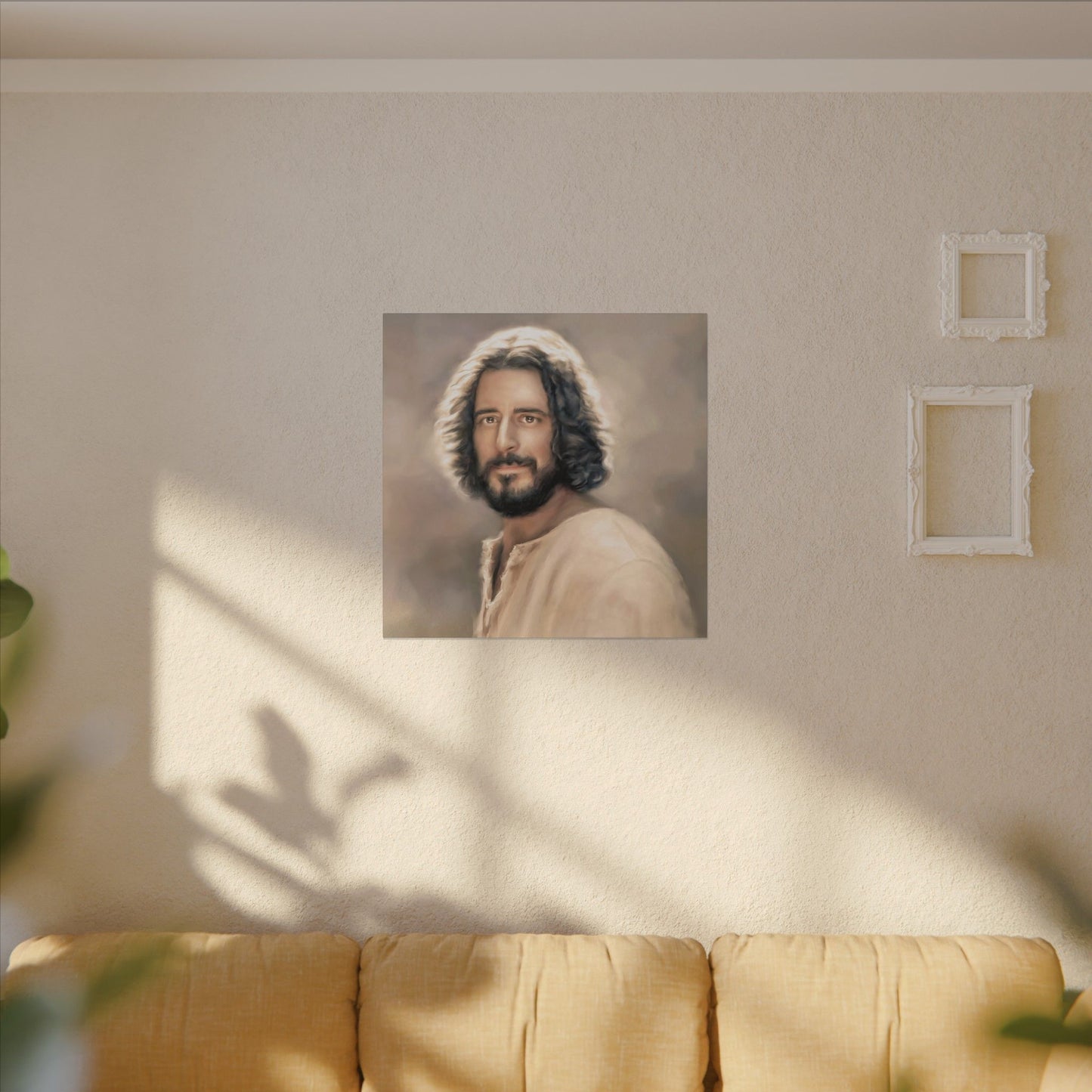 You Belong, Jesus Christ Portrait, Fine Art Canvas Print, Inspired by The Chosen Artwork of Jesus Painting