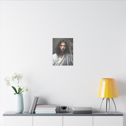 Portrait of Christ, Fine Art Canvas Print, Christian Art, Beautiful Jesus Artwork, Jesus Christ Gift