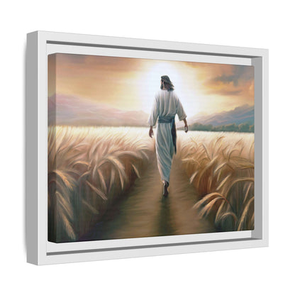 Called To Serve Canvas Print Framed Wall Art of Jesus Christ, Gift for Missionaries, Jesus in the Field beautiful