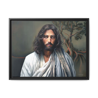 The End of Suffering, Jesus in Gethsemane, Fine Art Canvas Print, Christian Art, Jesus Artwork, Matte Canvas, Stretched, 0.75"