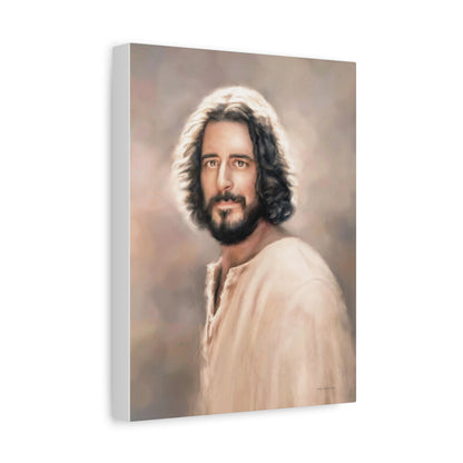 Jesus Christ Portrait, Fine Art Canvas Print, multiple sizes, The Chosen Artwork of Jesus Painting, Gift for Christian Homes