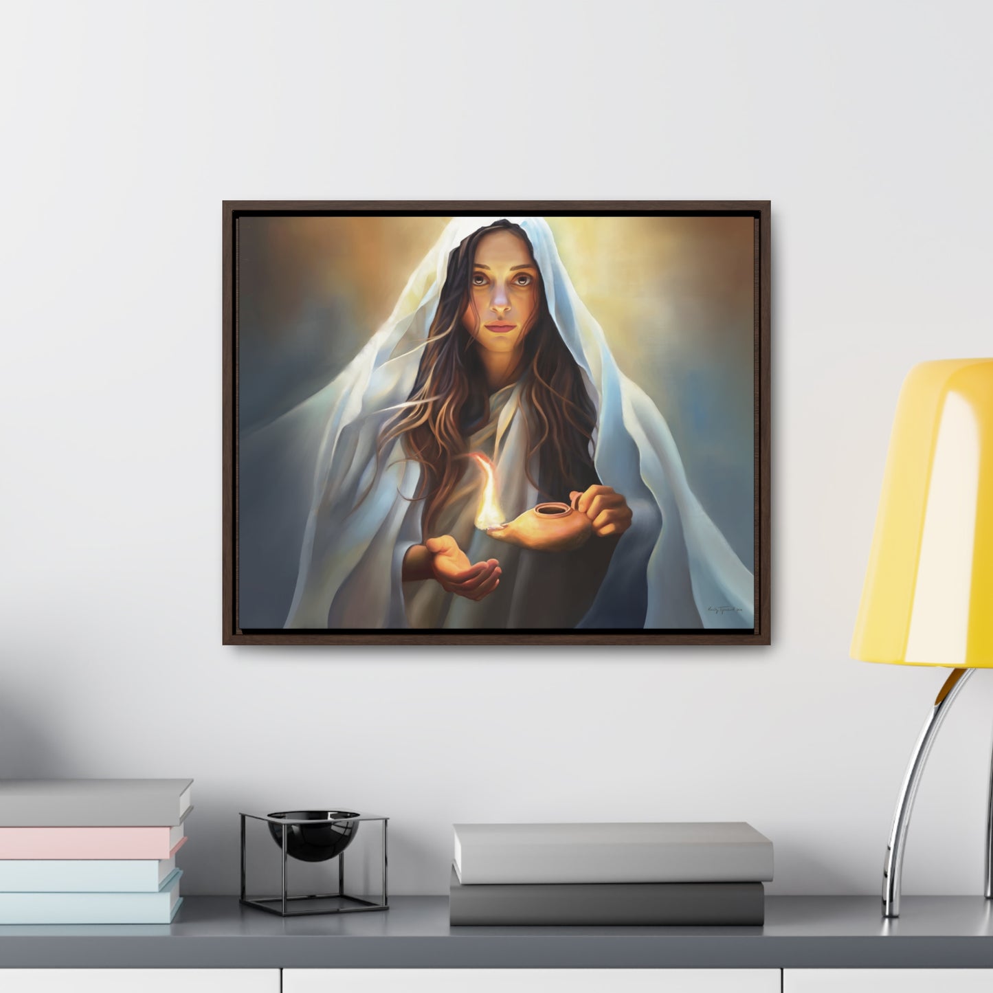 Mary Magdalene, Female Discipleship, Fine Art Canvas Print, Framed, Beautiful Christian Artwork, Disciples of Jesus Christ Art, Gift Ideas for her