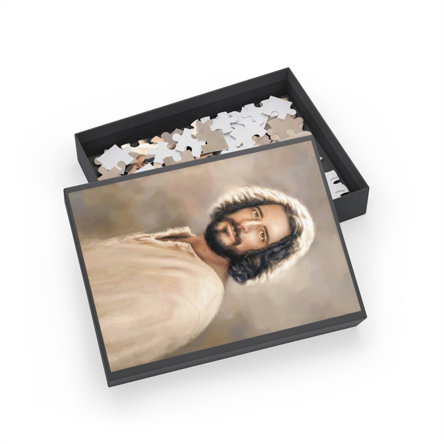 You Belong Jesus Portrait Puzzle, Christian Puzzle, Missionary Gift, Inspired by The Chosen