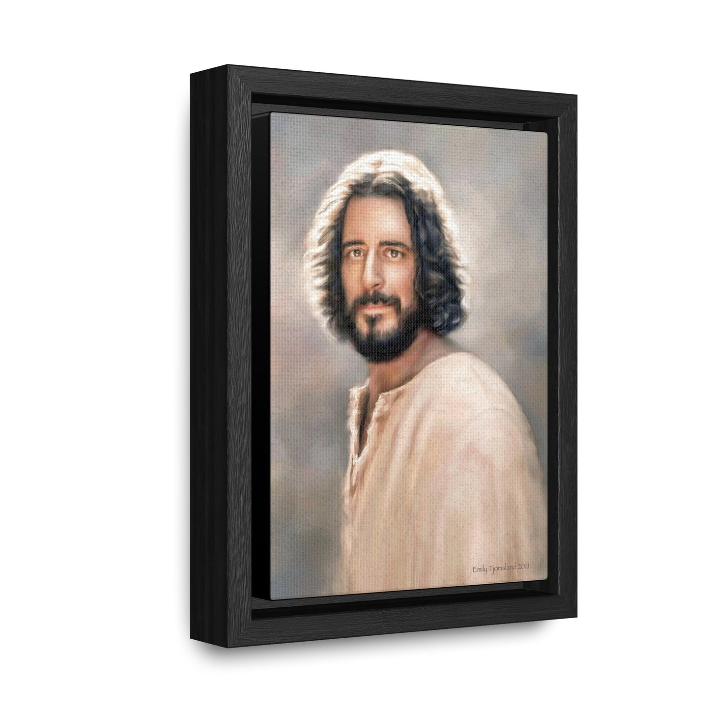 Jesus Christ Portrait, Fine Art Canvas Print, Various Sizes of Jesus Painting | Not Affiliated with The Chosen TV Series