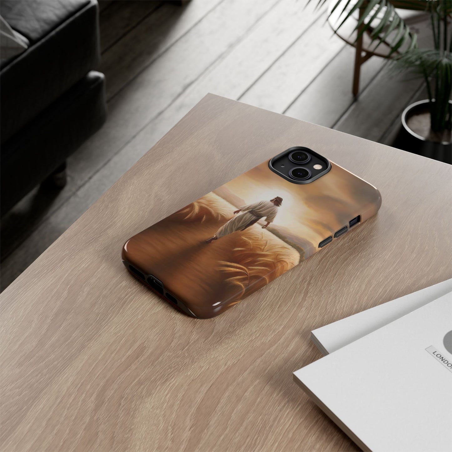 Called To Serve Phone Case, Missionary Phone Cover, Jesus Christ Artwork, Religious Phone Accessories, Tough Protective Case