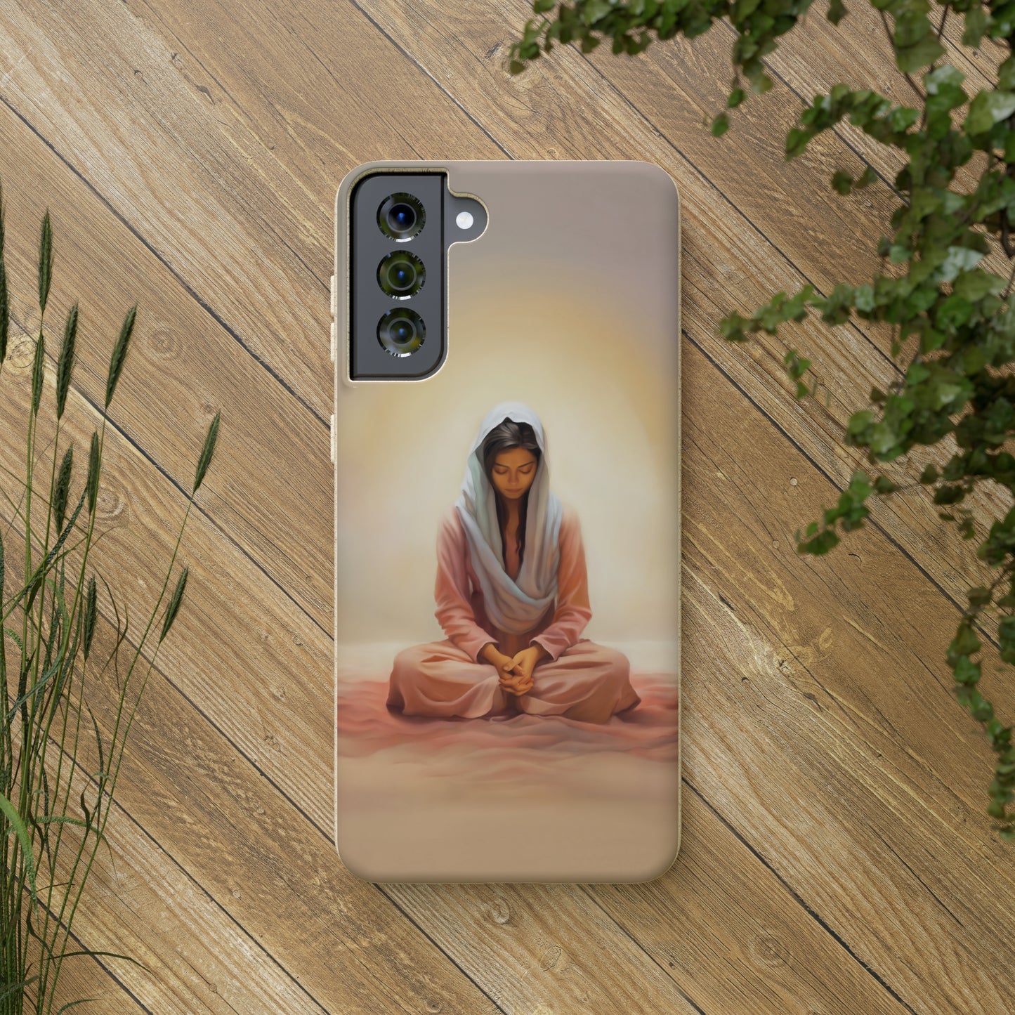 Spiritual Phone Case, Fun and Stylish, meditation, Stillness, Peace, Quiet reminder, mindfulness, Beauty, Unique Gift for her