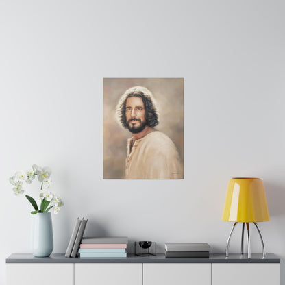 You Belong, Jesus Christ Portrait, Fine Art Canvas Print, The Chosen Artwork of Jesus Painting 12x16