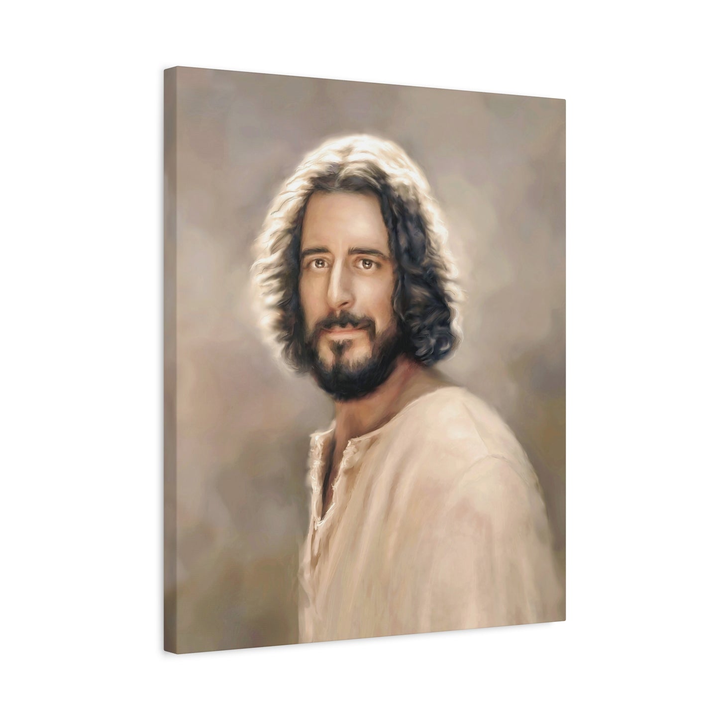 You Belong, Jesus Christ Portrait, Fine Art Canvas Print, multiple sizes, inspired by The Chosen Artwork of Jesus Painting, Gift for Christian Homes