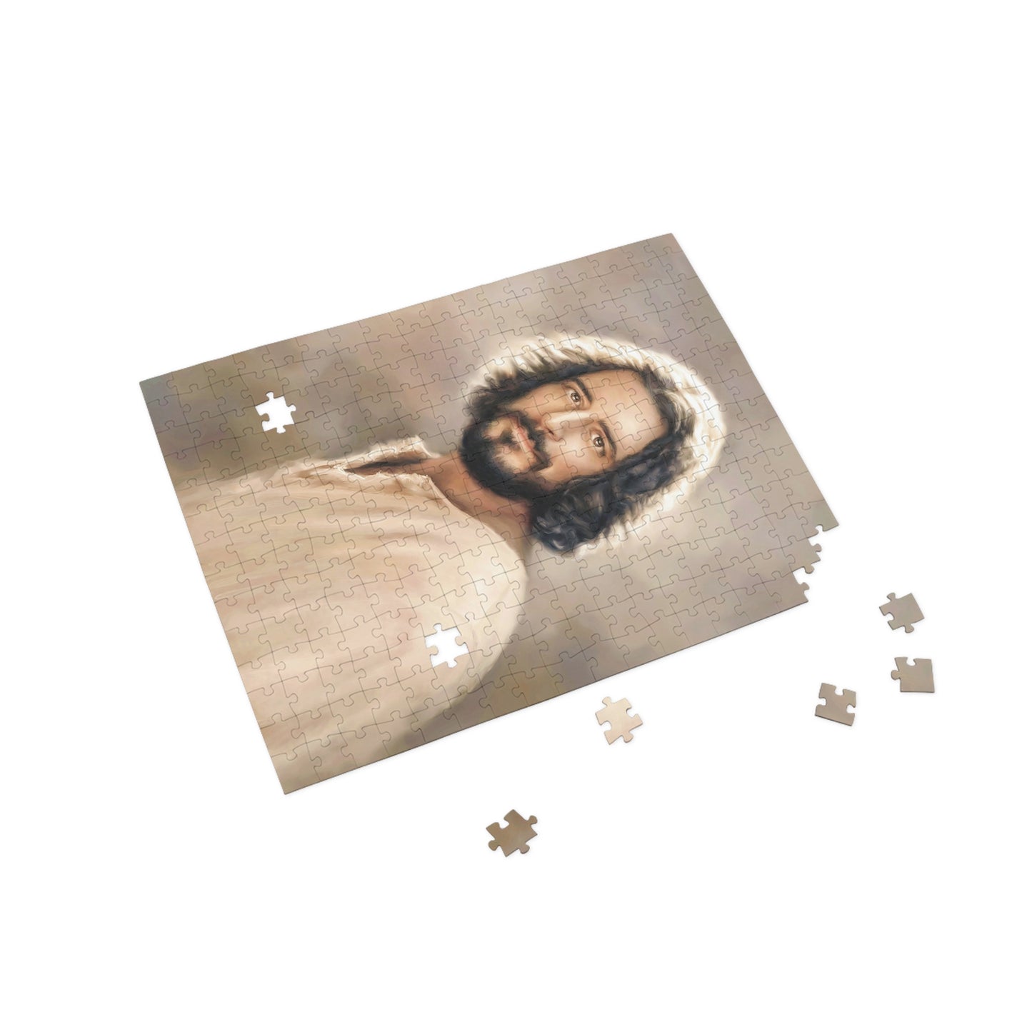 You Belong Jesus Portrait Puzzle, Christian Puzzle, Missionary Gift, Inspired by The Chosen