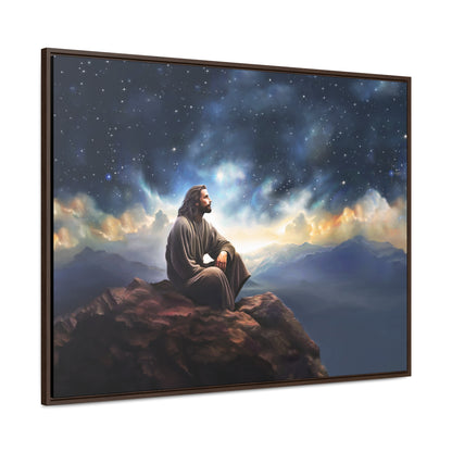 Jesus With The Stars, Fine Art Canvas Print, Many Sizes, Christian Art, Missionary Gifts