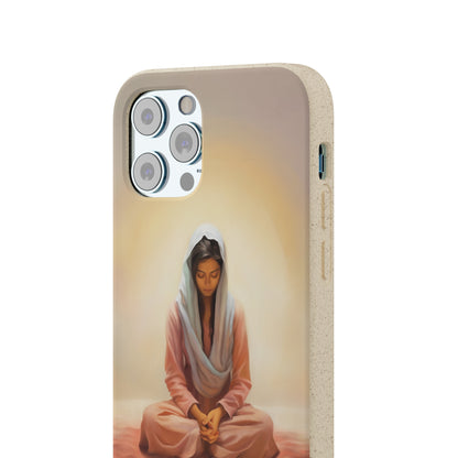 Spiritual Phone Case, Fun and Stylish, meditation, Stillness, Peace, Quiet reminder, mindfulness, Beauty, Unique Gift for her