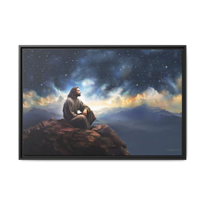 Jesus With The Stars, Fine Art Canvas Print, many sizes, Christian Art, Christian Gifts