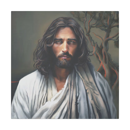 Portrait of Christ, Fine Art Canvas Print, Christian Art, Beautiful Jesus Artwork, Jesus Christ Gift