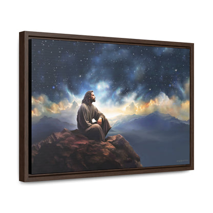 Jesus With The Stars, Fine Art Canvas Print, Many Sizes, Christian Art, Missionary Gifts