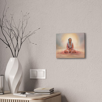 Stillness, Fine Art Canvas Print, Female Discipleship