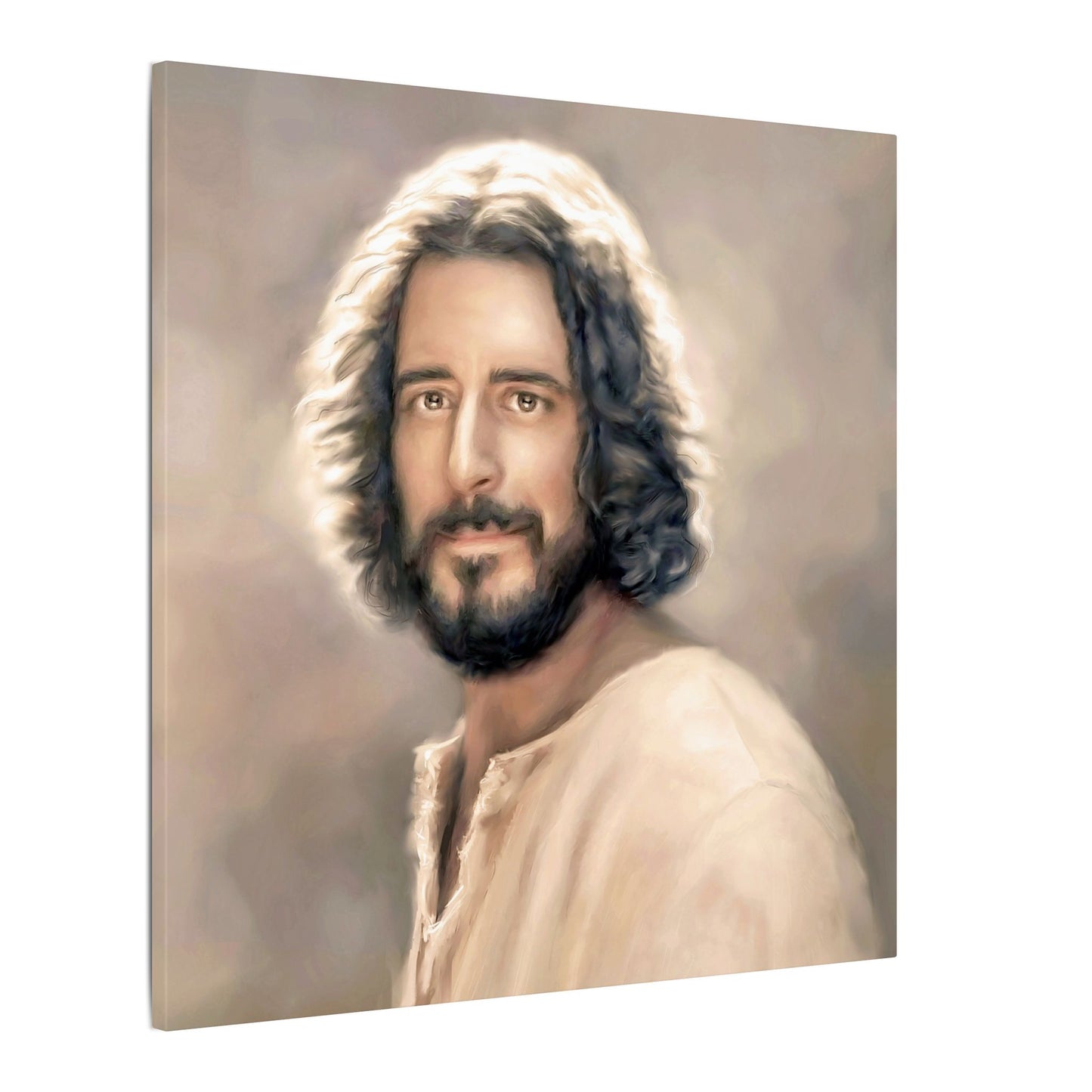 You Belong, Jesus Christ Portrait, Fine Art Canvas Print, Inspired by The Chosen Artwork of Jesus Painting
