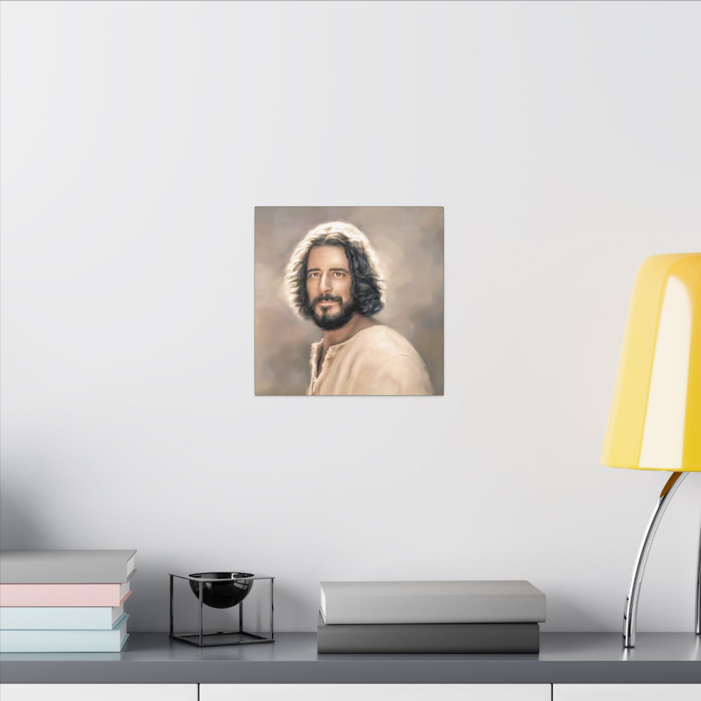 You Belong, Jesus Christ Portrait, Fine Art Canvas Print, Inspired by The Chosen Artwork of Jesus Painting
