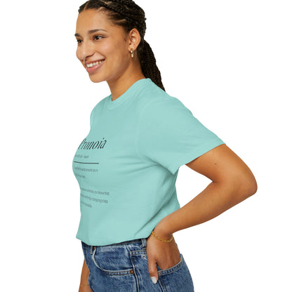 Pronoia Definition Shirt Fun Garment-Dyed T-shirt unisex