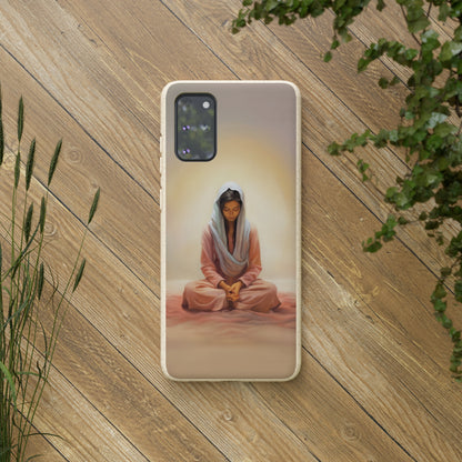 Spiritual Phone Case, Fun and Stylish, meditation, Stillness, Peace, Quiet reminder, mindfulness, Beauty, Unique Gift for her