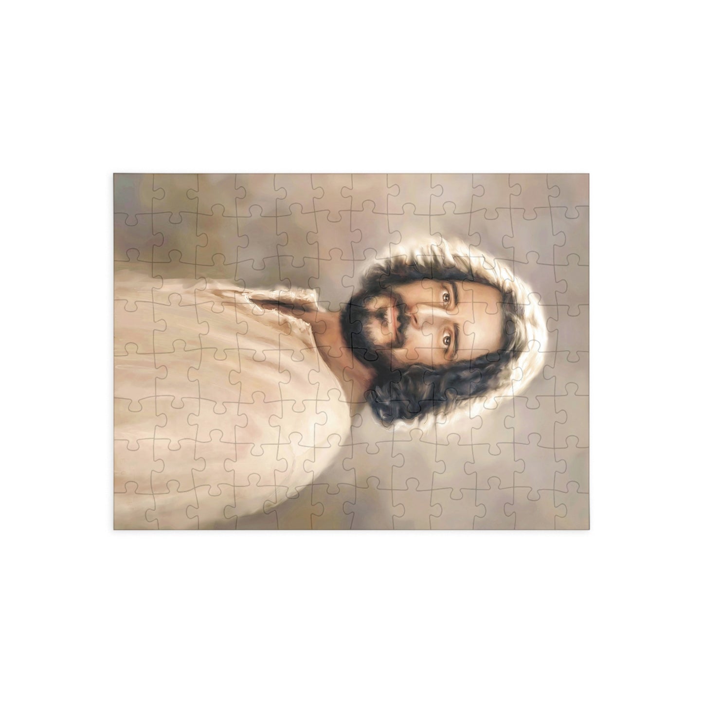 You Belong Jesus Portrait Puzzle, Christian Puzzle, Missionary Gift, Inspired by The Chosen