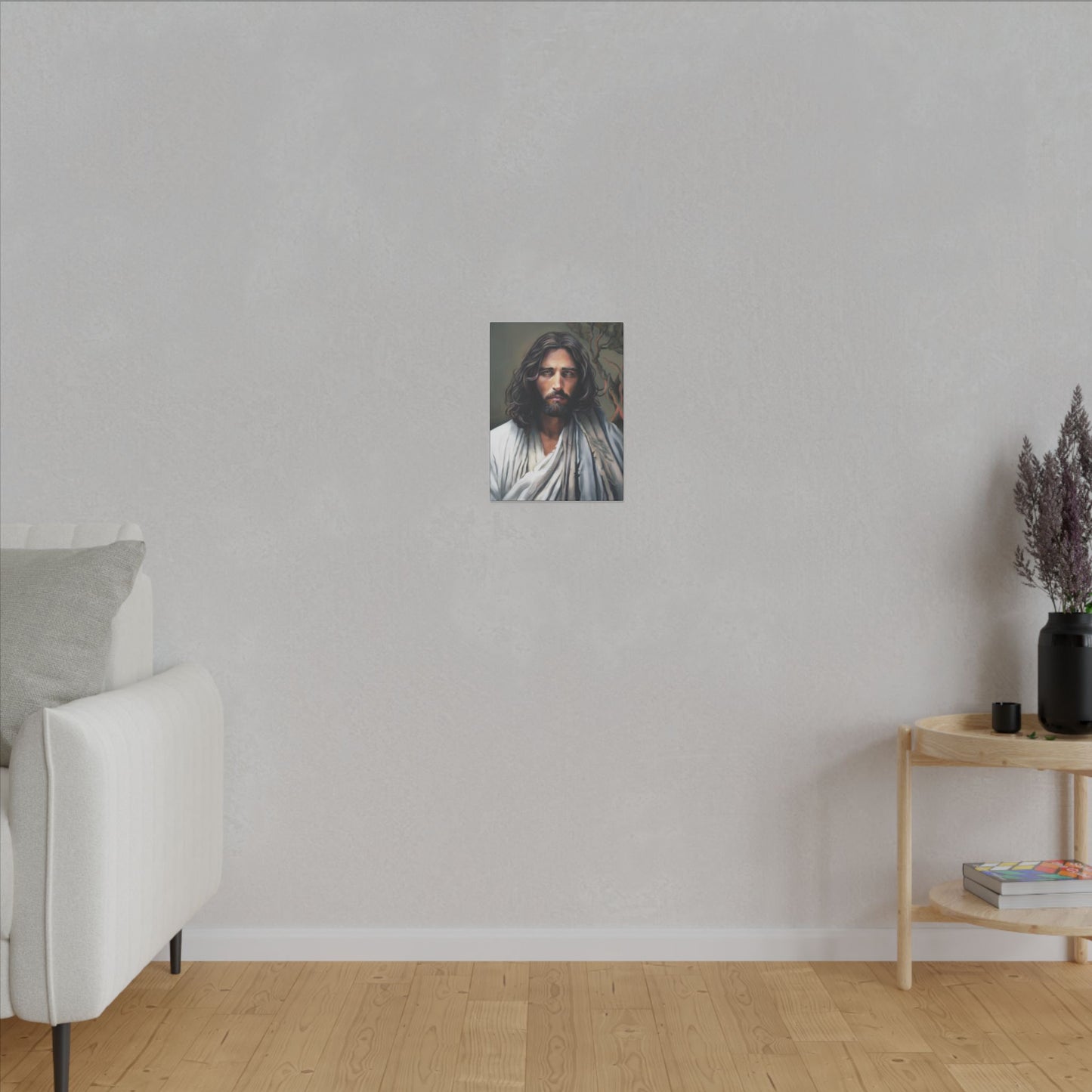 Portrait of Christ, Fine Art Canvas Print, Christian Art, Beautiful Jesus Artwork, Jesus Christ Gift