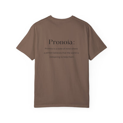 Pronoia Definition Shirt Fun Garment-Dyed T-shirt unisex