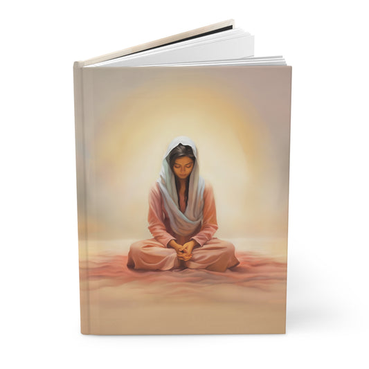 Stillness Hardcover Journal Matte, fun Stillness Gift, Spiritual Gift, Presence Gift, Centered Love