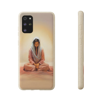 Spiritual Phone Case, Fun and Stylish, meditation, Stillness, Peace, Quiet reminder, mindfulness, Beauty, Unique Gift for her