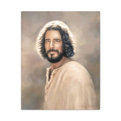 Jesus Christ Portrait, Fine Art Canvas Print, 16x20 The Chosen Artwork of Jesus Painting