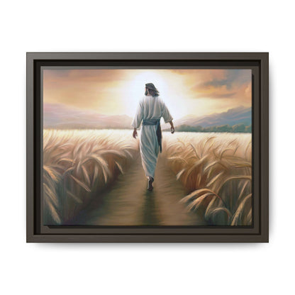 Called To Serve Canvas Print Framed Wall Art of Jesus Christ, Gift for Missionaries, Jesus in the Field beautiful