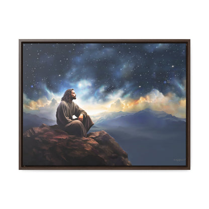 Jesus With The Stars, Fine Art Canvas Print, Many Sizes, Christian Art, Missionary Gifts