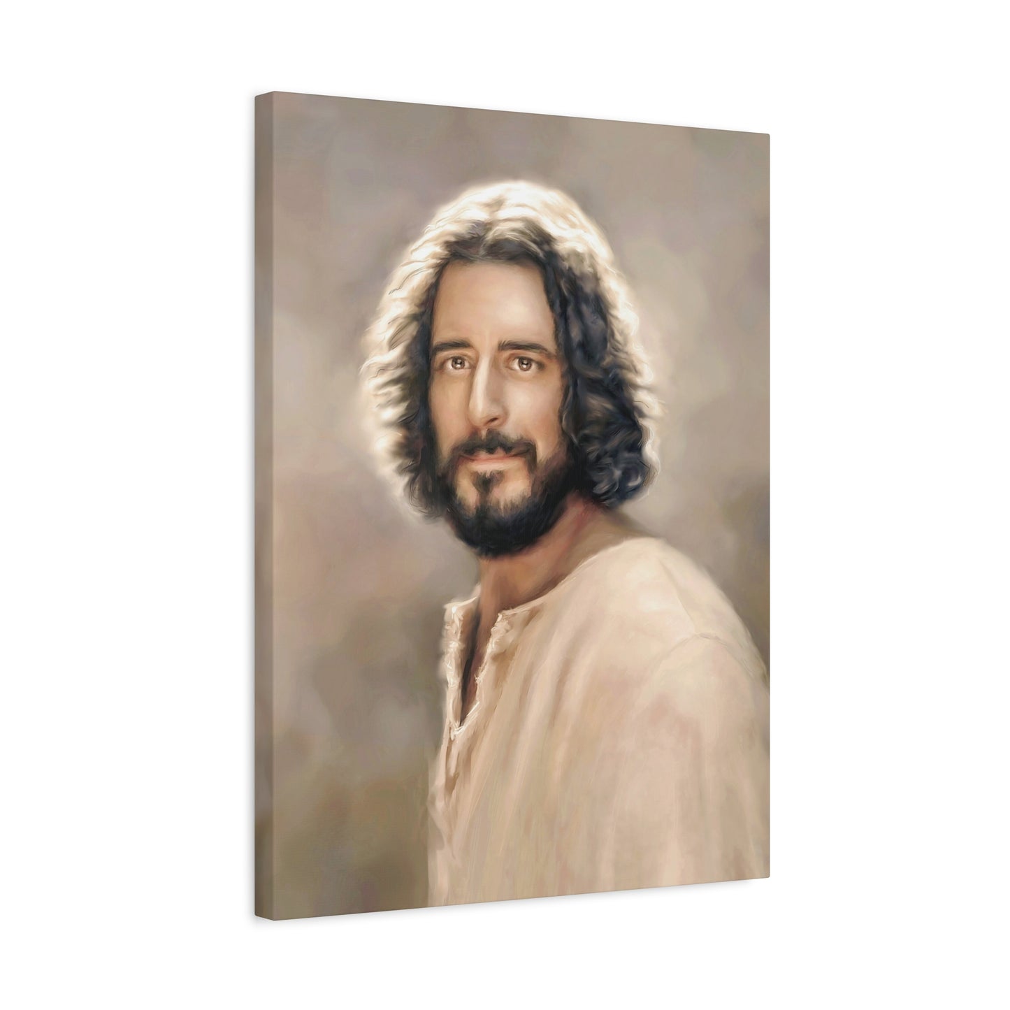 You Belong, Jesus Christ Portrait, Fine Art Canvas Print, multiple sizes, inspired by The Chosen Artwork of Jesus Painting, Gift for Christian Homes