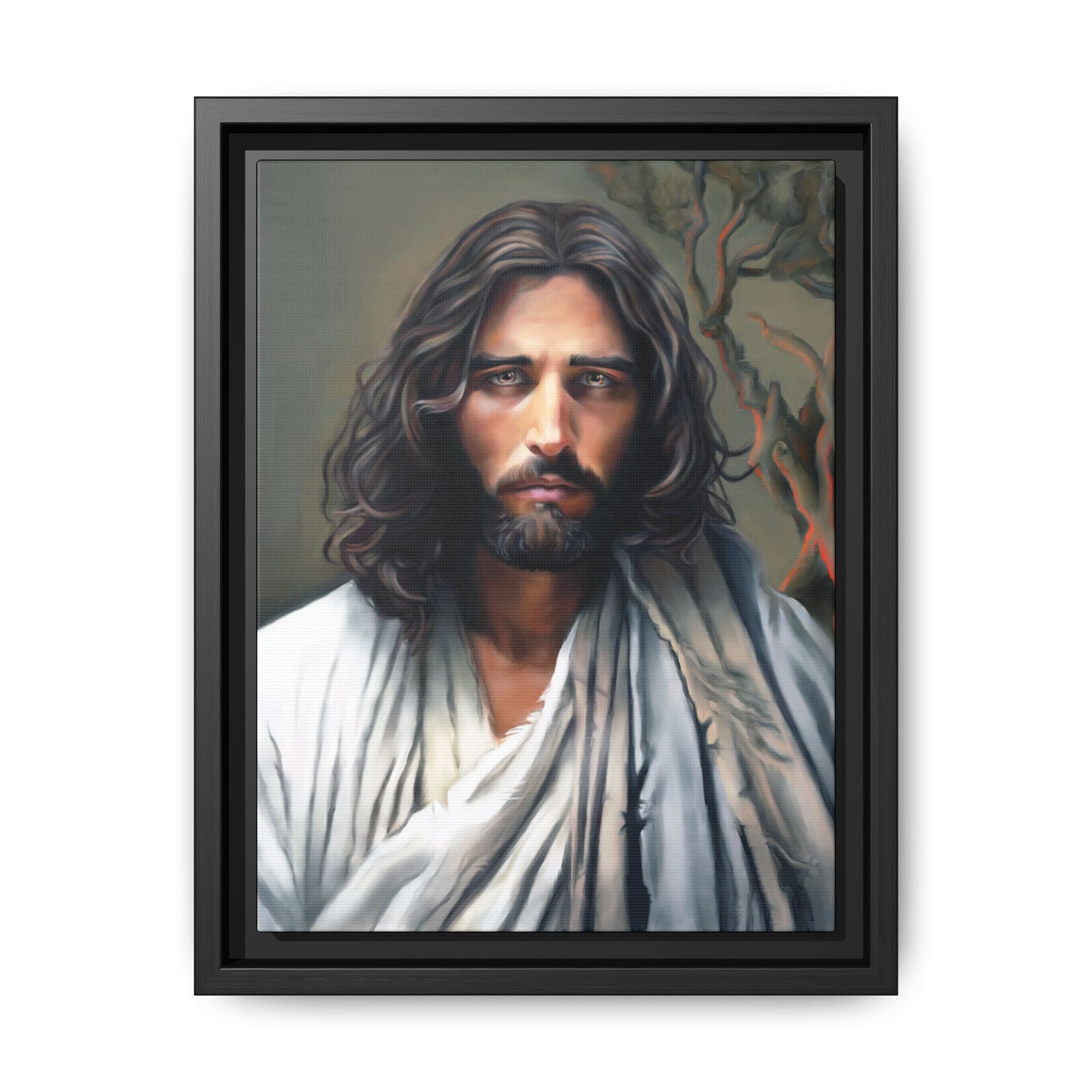 The End of Suffering, Jesus in Gethsemane, Fine Art Canvas Print, Christian Art, Jesus Artwork, Matte Canvas, Stretched, 0.75"