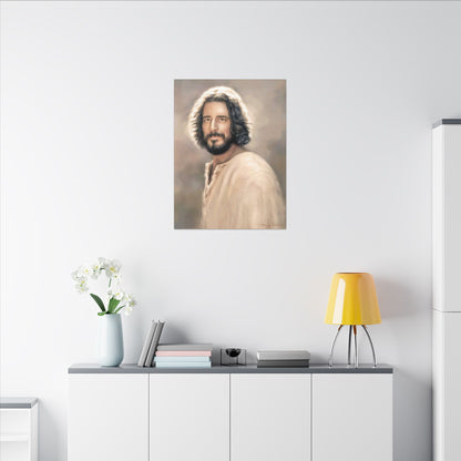 You Belong, Jesus Christ Portrait, Fine Art Canvas Print, Inspired by The Chosen Artwork of Jesus Painting