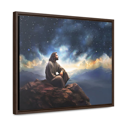 Jesus With The Stars, Fine Art Canvas Print, Many Sizes, Christian Art, Missionary Gifts