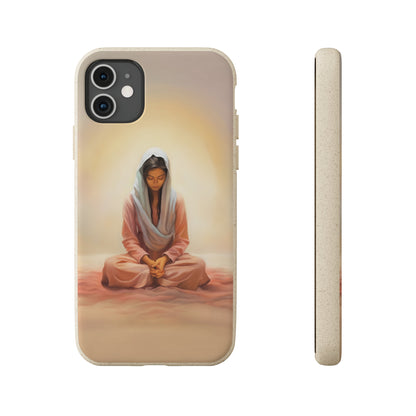 Spiritual Phone Case, Fun and Stylish, meditation, Stillness, Peace, Quiet reminder, mindfulness, Beauty, Unique Gift for her