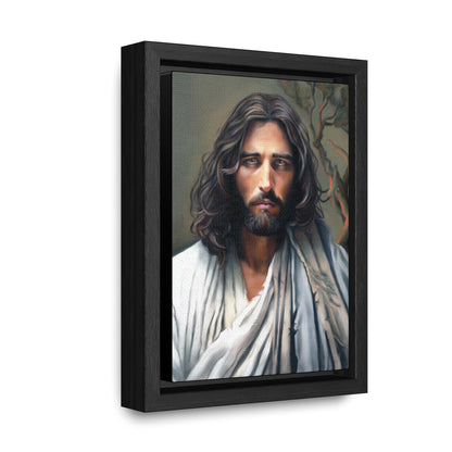 Jesus Christ Portrait, Fine Art Canvas Print, Framed, Jesus Christ Christian Art, Christian Art, Jesus Christ Decor