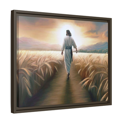 Called To Serve Canvas Print Framed Wall Art of Jesus Christ, Gift for Missionaries, Jesus in the Field beautiful