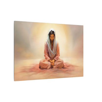 Stillness Fine Art Canvas Print, Spiritual Art, Gift for Her, Christian Artwork, Home Gift, Religious Artwork, Female Discipleship