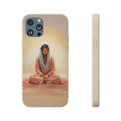 Spiritual Phone Case, Fun and Stylish, meditation, Stillness, Peace, Quiet reminder, mindfulness, Beauty, Unique Gift for her