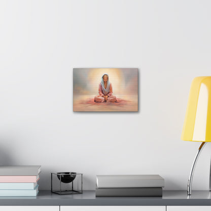 Stillness, Fine Art Canvas Print, Female Discipleship