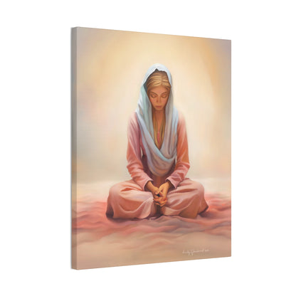 Stillness Fine Art Canvas Print, Female Discipleship, Gift for Her, Religious Gift for Her, Young Women Gift, Relief Society Gift, LDS artwork