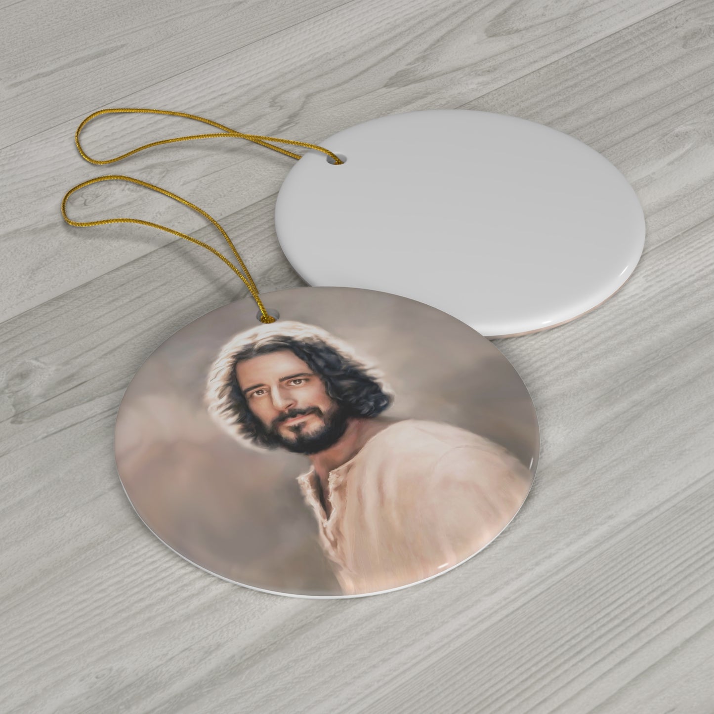 You Belong Jesus Christ Christmas Ornament, The Chosen Inspired Art, Christian Gift