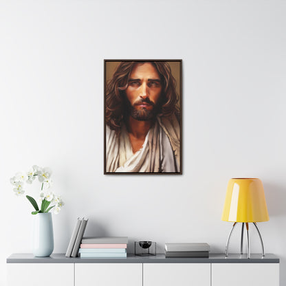 Jesus Christ Portrait, Fine Art Canvas Print, Jesus Christ Christian Art, Christian Art, Jesus Christ Decor