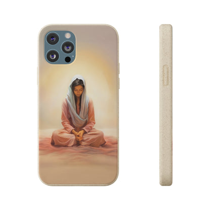 Spiritual Phone Case, Fun and Stylish, meditation, Stillness, Peace, Quiet reminder, mindfulness, Beauty, Unique Gift for her